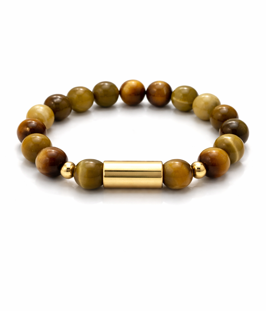 Nocturnal Elegance jewelry with black tourmaline and pearl