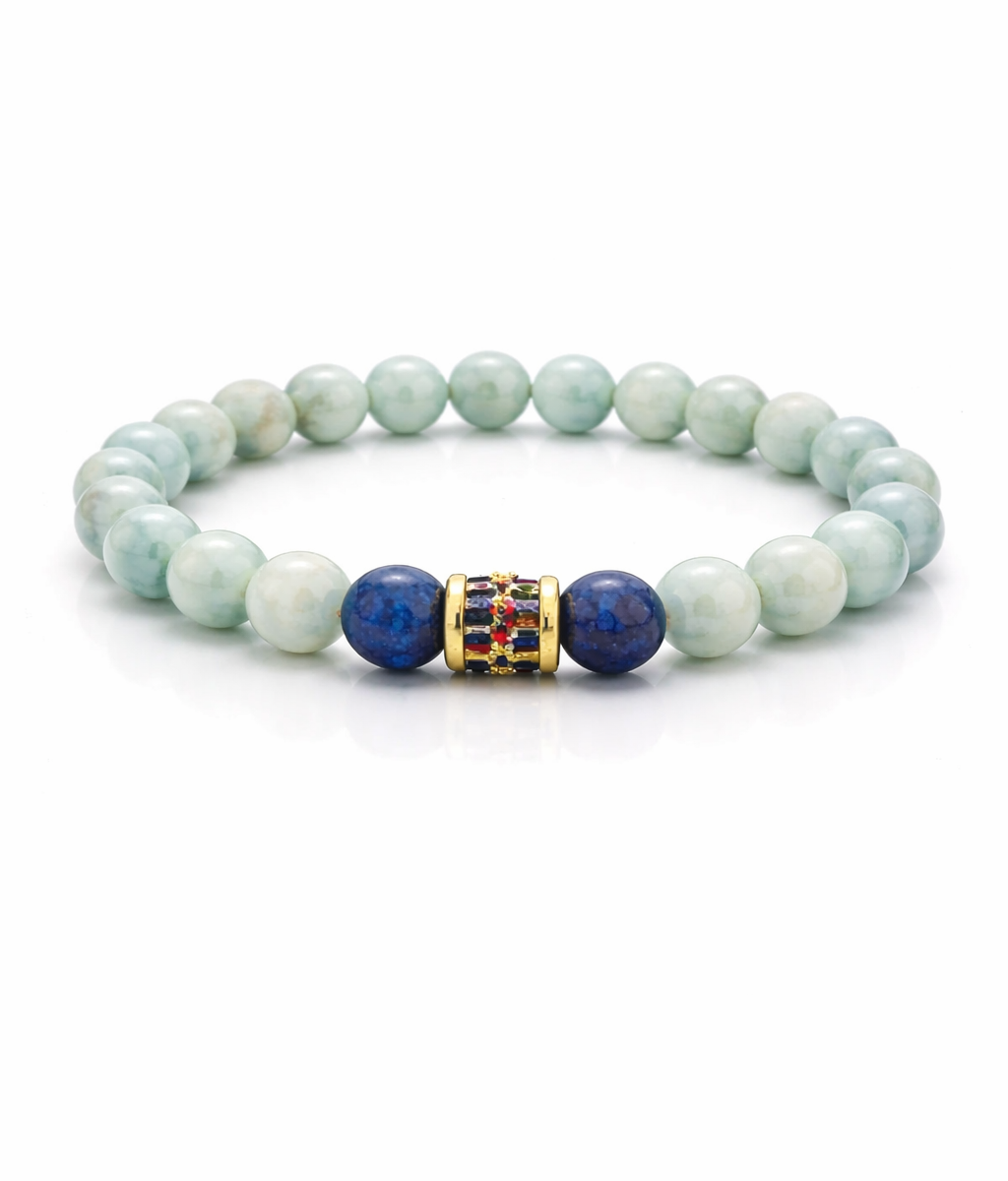 Sacred Harmony bracelet with amazonite stone